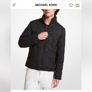 Michael Kors black Quilted Jacket